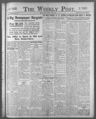 Lindsay Weekly Post (1898), 25 Oct 1907