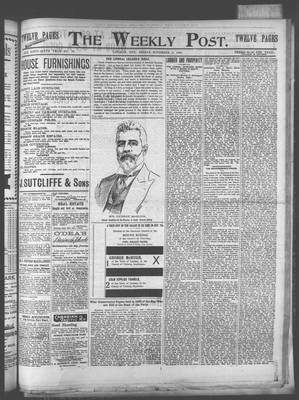 Lindsay Weekly Post (1898), 2 Nov 1900