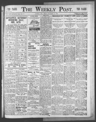 Lindsay Weekly Post (1898), 13 Nov 1903