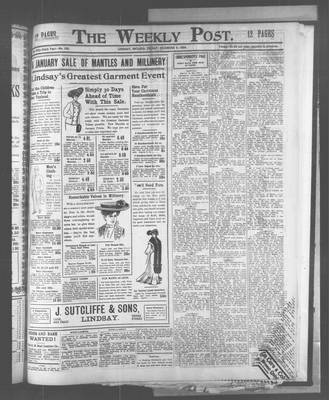 Lindsay Weekly Post (1898), 9 Dec 1904