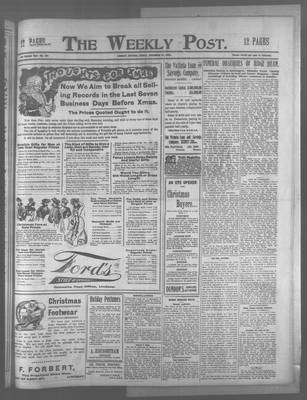 Lindsay Weekly Post (1898), 15 Dec 1905