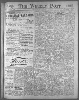 Lindsay Weekly Post (1898), 7 Dec 1906