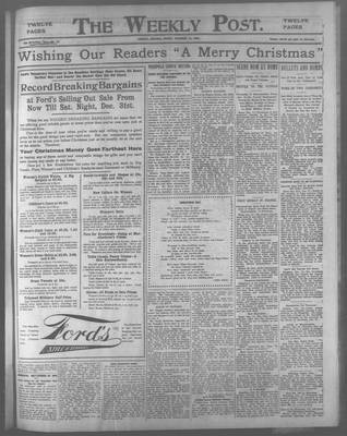 Lindsay Weekly Post (1898), 21 Dec 1906