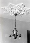 Chandalier, ornamental plaster work