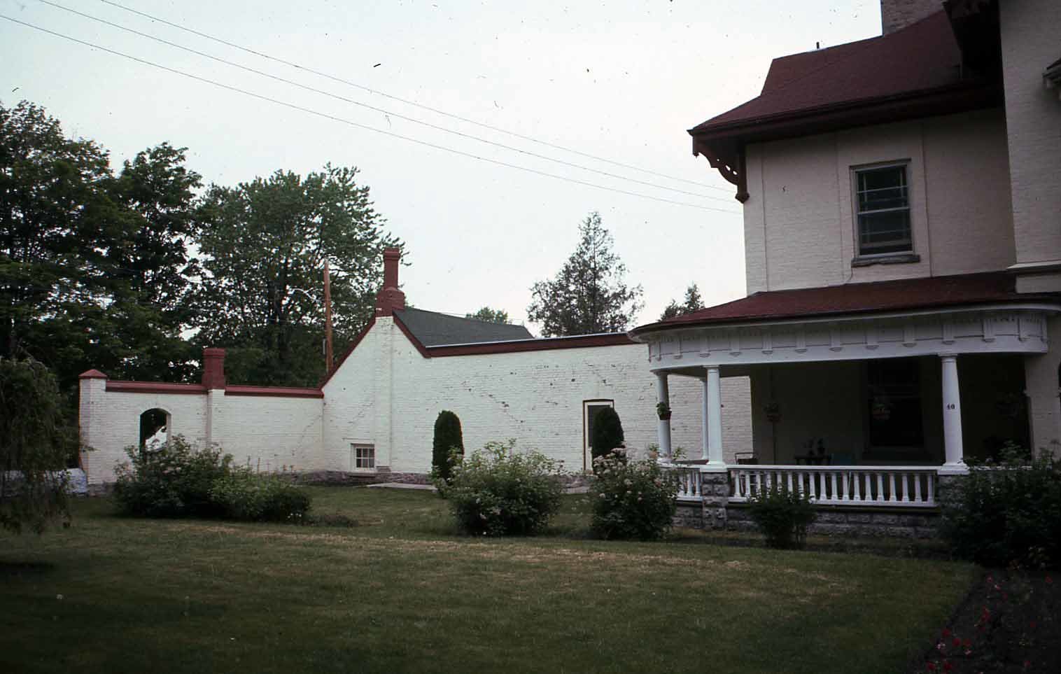 West wing, St. Mary's Church Rectory, Lindsay