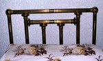 interior brass bed