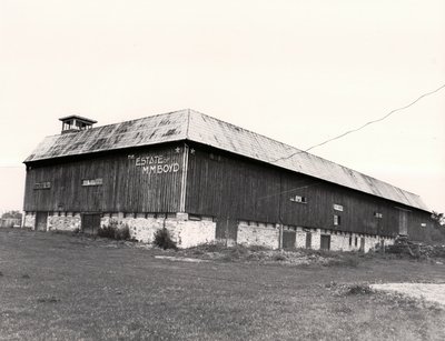 Plate 102, Boyd Barn, Highway 36, Bobcaygeon