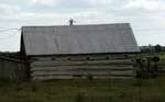 Log barn, location unknown