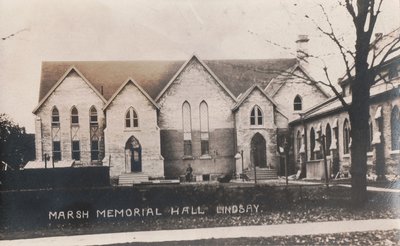 Marsh Memorial Hall, Lindsay