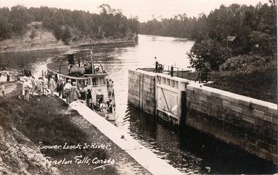 Lower Lock & River, Fenelon Falls, Canada