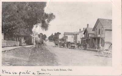 King Street, Little Britain, Ont.