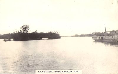 Lake view, Bobcaygeon, Ont.