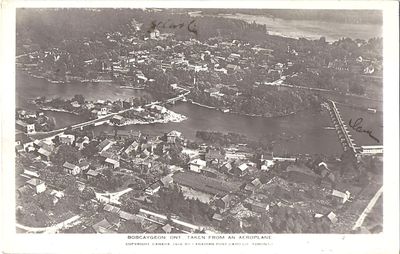 Taken from an aeroplane A, 1919