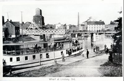 Wharf at Lindsay, Ont.