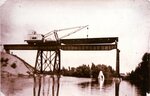 Removal of CPR Railroad bridge, July 1938