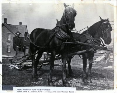 page 35 - Hazel Thurston with Team of Horses