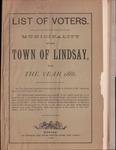 Lindsay Voters List 1886