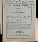 Lindsay Voters List 1898