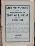Lindsay Voters List 1907