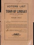 Lindsay Voters List 1914