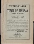 Lindsay Voters List 1915