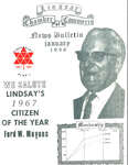 On the Main Street - January 1968 - Lindsay Chamber of Commerce news bulletin