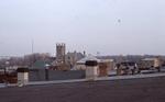 Rooftops of Lindsay with St. Andrew's Presbyterian Church