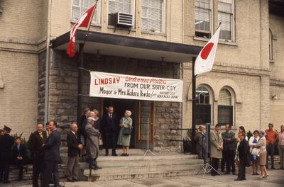 Mayoral Welcome for Nayoro Twinning