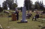 Royal Canadian Legion Branch 67 Memorial, unveiling ceremony, Riverside Cemetery
