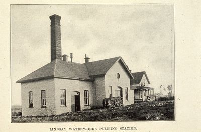 Lindsay Water Works 1898