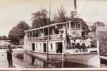 Steamboat "Lintonia" at wharf