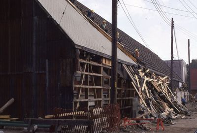 Building demolition