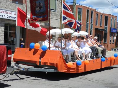 Orange Parade in Lindsay, 2018