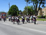 Lindsay Pipes and Drums on parade