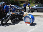 motorcyle with drum