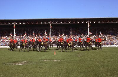 RCMP Musical Ride, Lindsay, 1981