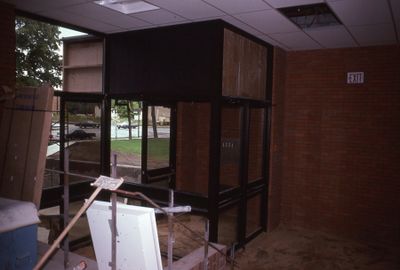 Library Expansion, interior, 1977