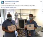 April 6: Respiratory Therapists share a message.