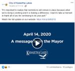 April 14: Message from the Mayor