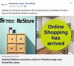 April 18: Habitat ReStore launches online in Peterborough and Kawartha Lakes