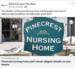 April 20: Pinecrest nursing home staff remain diligent despite no new deaths