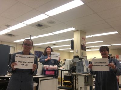 April 20: Ross Memorial Laboratory Staff share a message