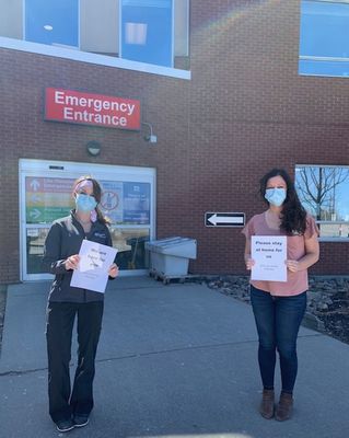 April 20: Emergency Staff share a message