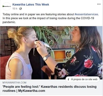 April 23: Kawartha residents discuss losing routines