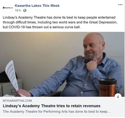 April 28: Academy Theatre tries to retain revenues