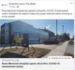 March 15: Ross Memorial Hospital opens drive-thru COVID-19 assessment centre