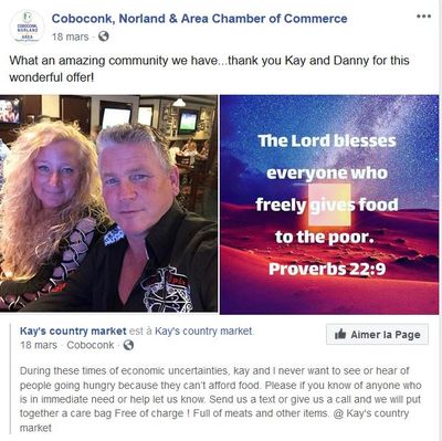 Kay's Country Market offers support for immediate need