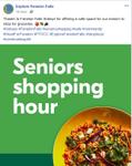 Sobeys offers Seniors' Shopping Hour