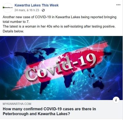 March 24: New COVID-19 case reported