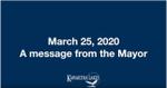 March 25: Mayor announces water/wastewater bill relief period